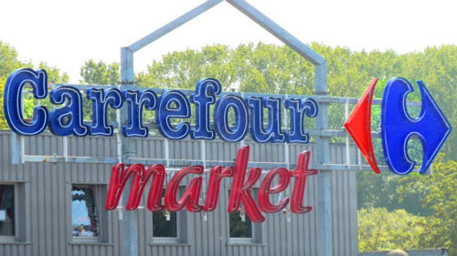 Carrefour - Supermarktketen in Franse kleuren